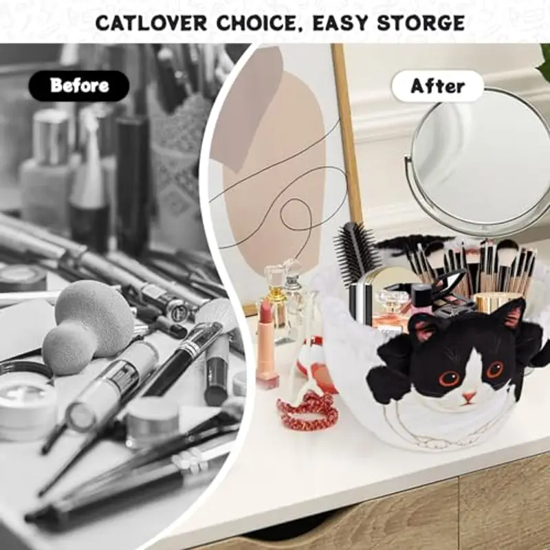 Trousse Trucchi Donna, Porta Trucchi Da Viaggio, Portatile Borsa Trucco, Beauty Bag, Borsa Cosmetica Con Coulisse, Idee Regalo Donna/Ragazza miniatura 3