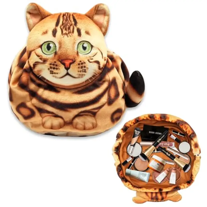 Trousse Trucchi Donna,Porta Trucchi Da Viaggio,Portatile Borsa Trucco,Beauty Bag,Borsa Cosmetica Con Coulisse,Idee Regalo Donna/Ragazza