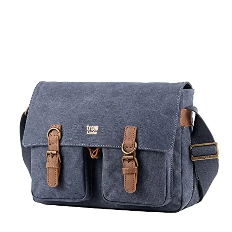 TRP0210 Troop London Classic Canvas Messenger Bag miniatura 2
