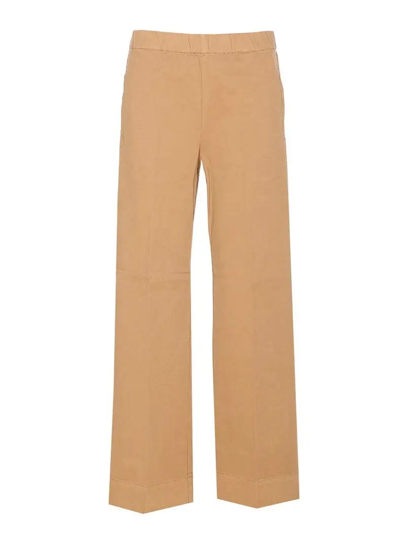 Pantaloni Pensil di Toffee Beige