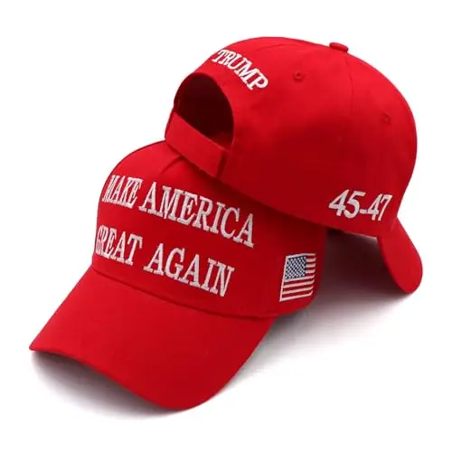Trump Hat MAGA Hat Trump Merchandise 45-47 Make America Great Again Hat Donald Trump 2024 Cappello da baseball con