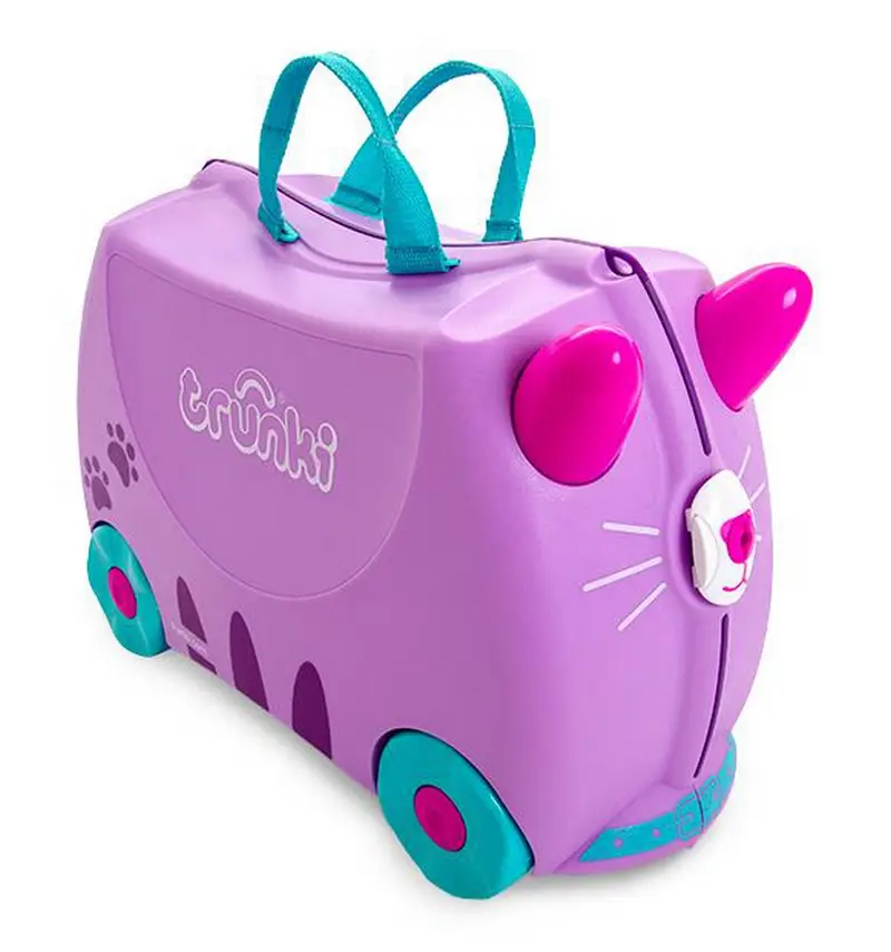 Valigia per bambini cavalcabile Trunki Cassie the Cat