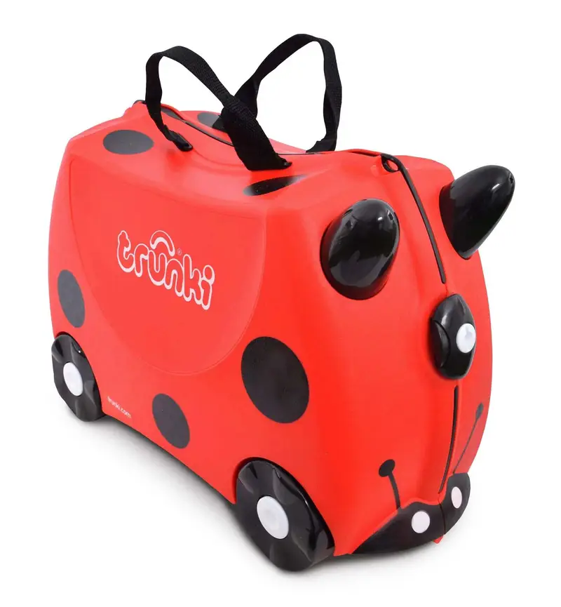 Valigia per bambini cavalcabile Trunki Harley Ladybird
