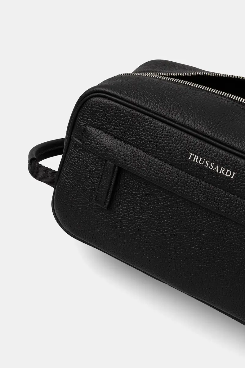 astuccio per trucchi in pelle colore nero I045E000078N miniatura 4