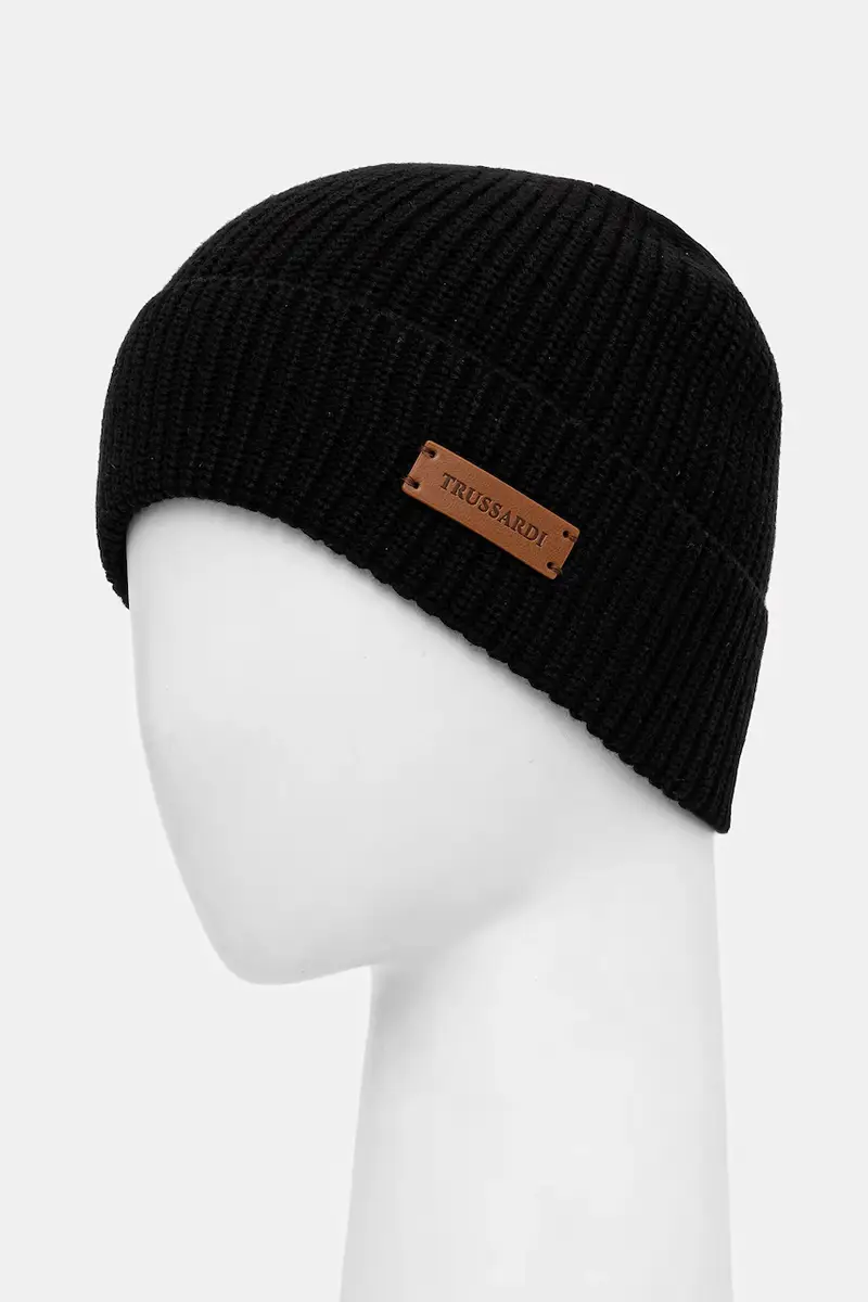 berretto in misto lana colore nero E603C000002N miniatura 2