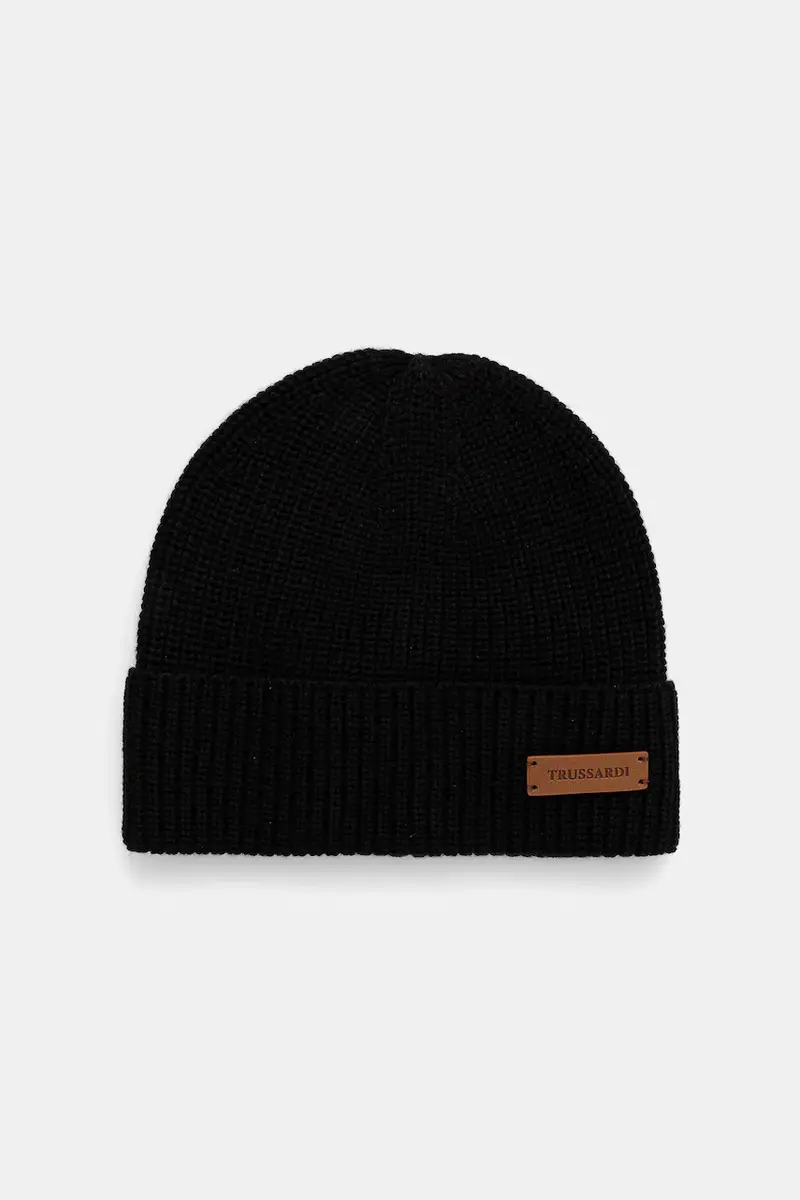 berretto in misto lana colore nero E603C000002N