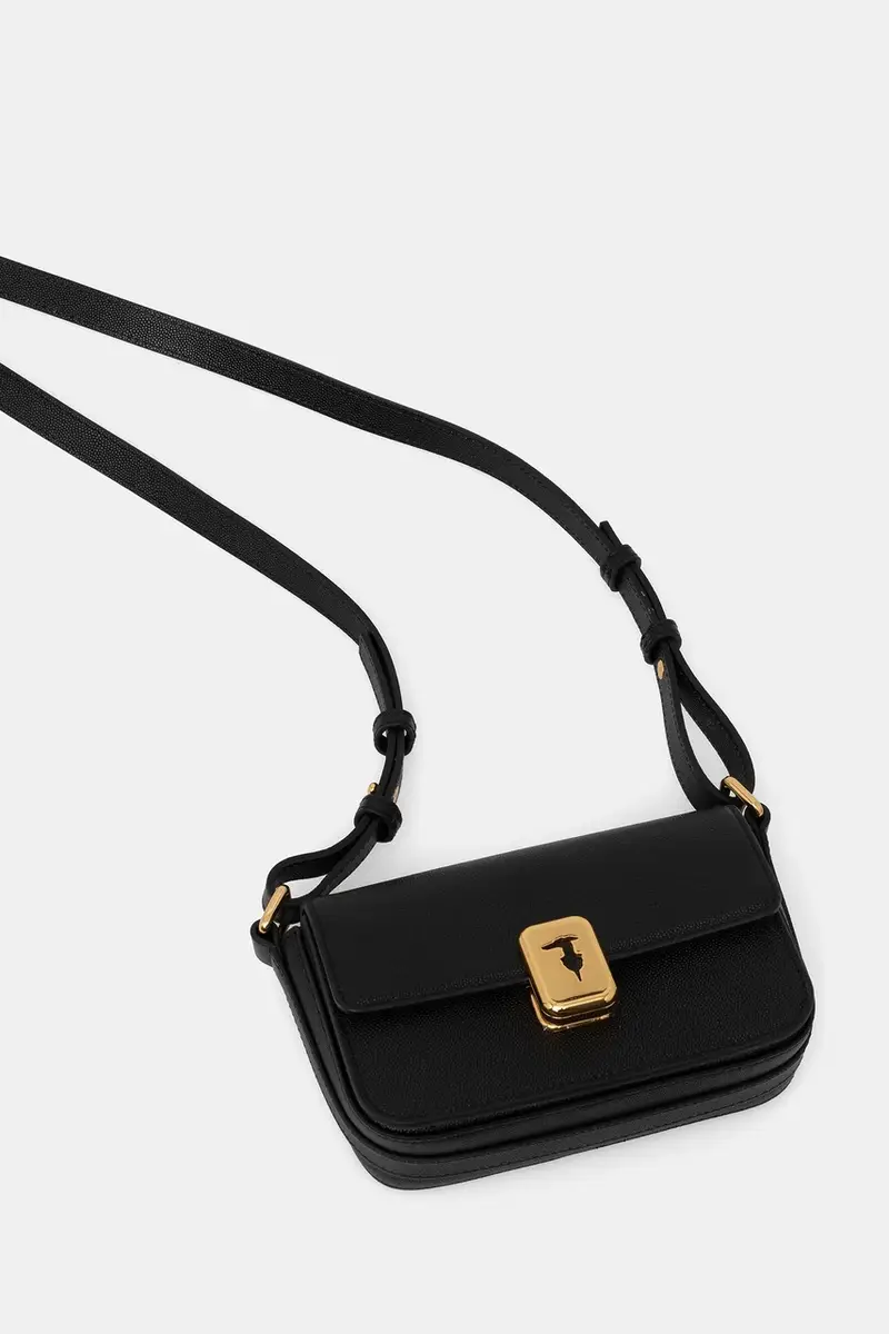 Trussardi Borsa a mano Nero 3640626 miniatura 2