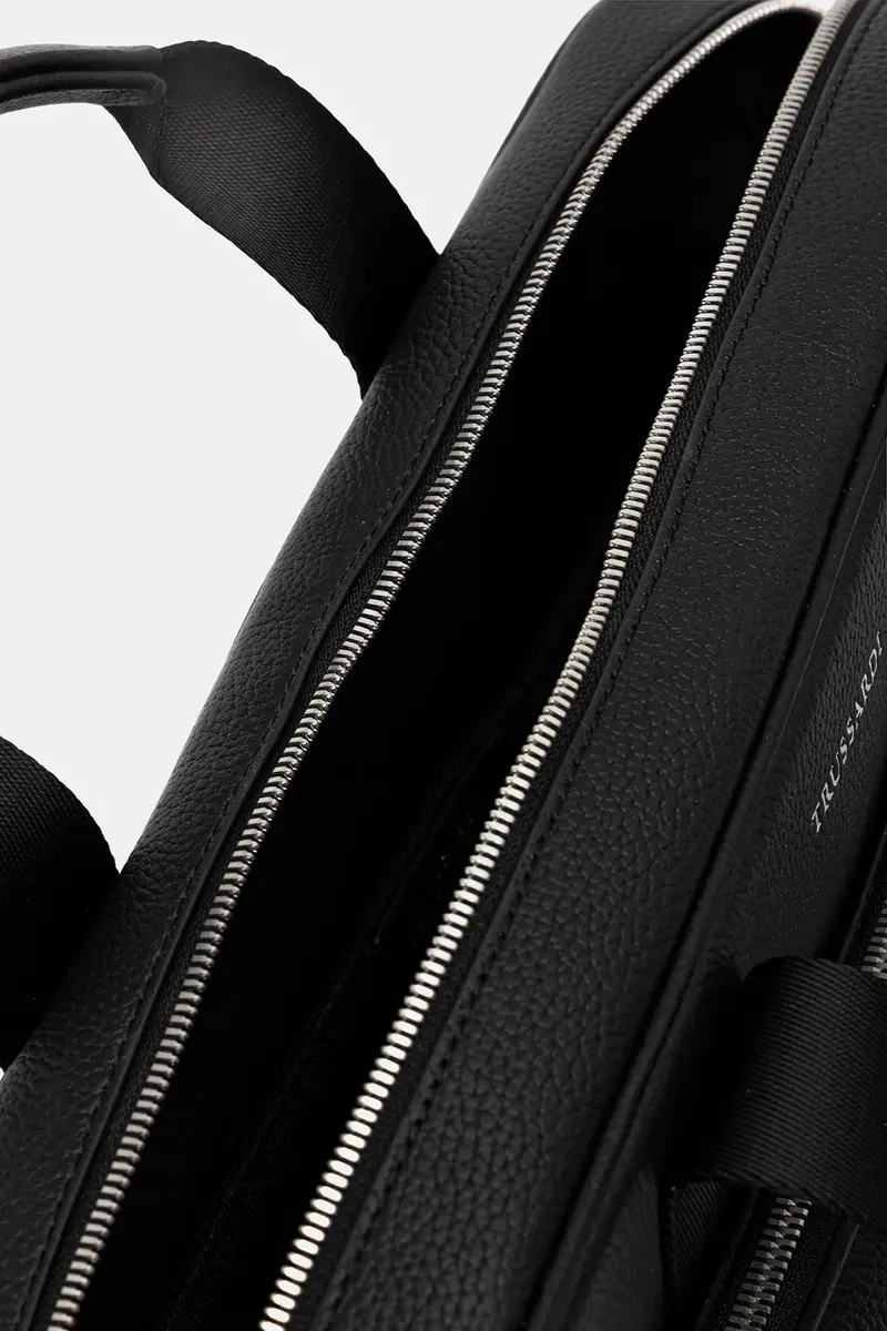 borsa in pelle colore nero Z587E005964N miniatura 5