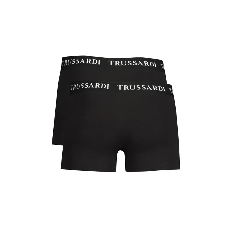 Trussardi Boxer Uomo Nero 4062047 miniatura 2