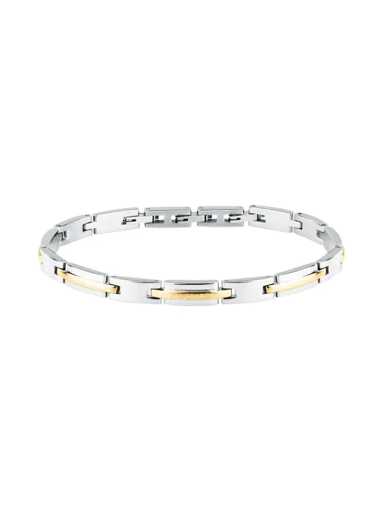 bracciale uomo t-steel acciaio