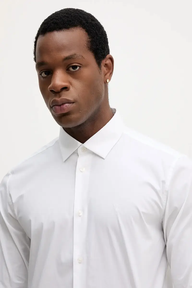 camicia uomo colore bianco 5004N000006N miniatura 4