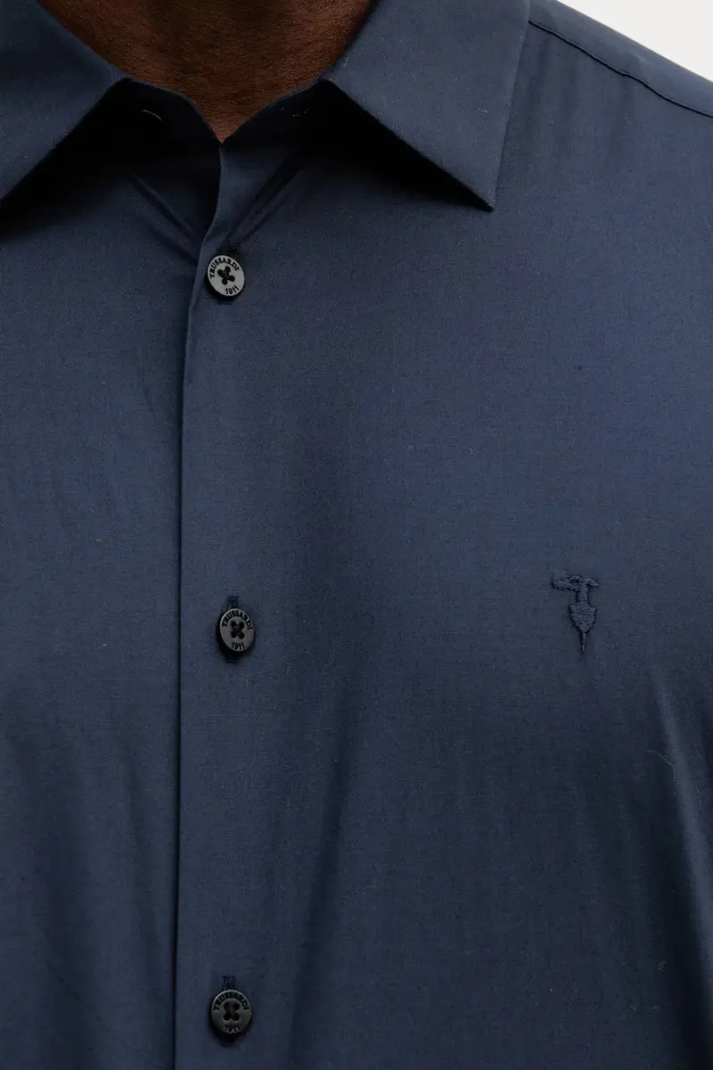 camicia uomo colore blu navy 5004N000006N miniatura 5