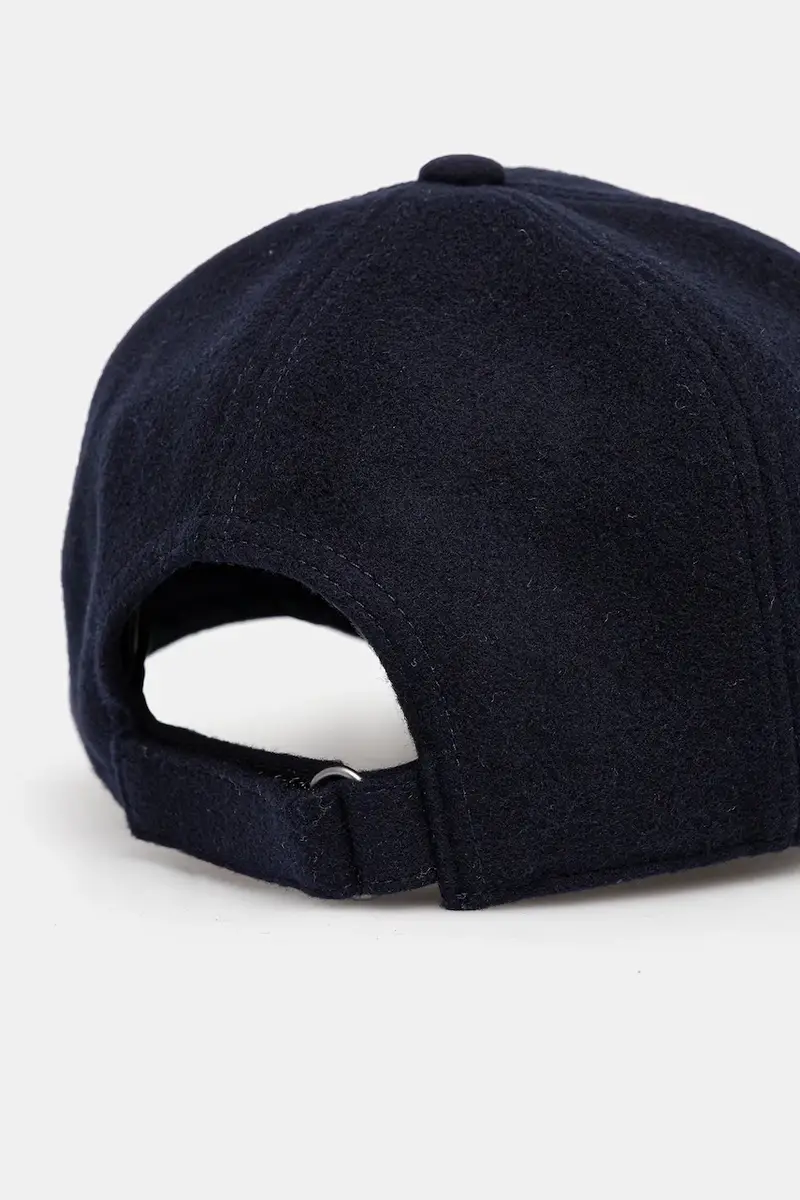 cappello da baseball con lana colore blu navy E001C000007N miniatura 3
