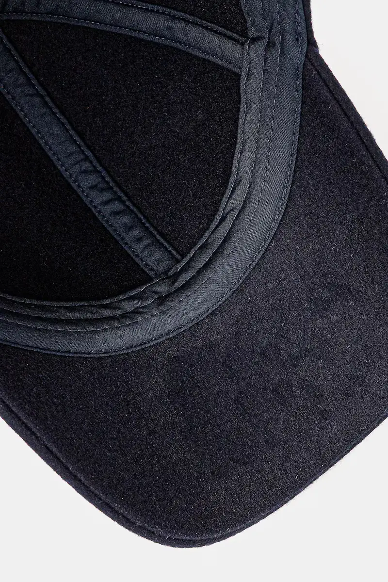 cappello da baseball con lana colore blu navy E001C000007N miniatura 4