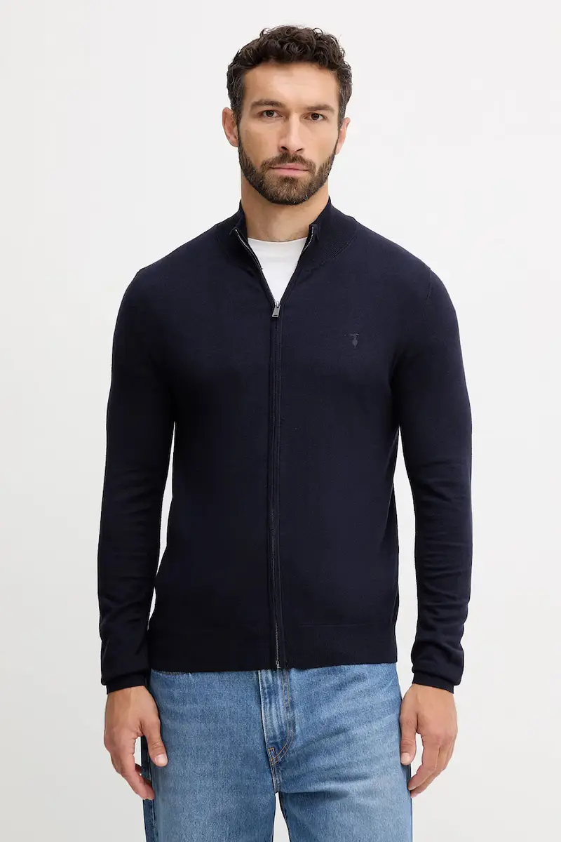 Trussardi Cardigan Uomo Blu 3918745