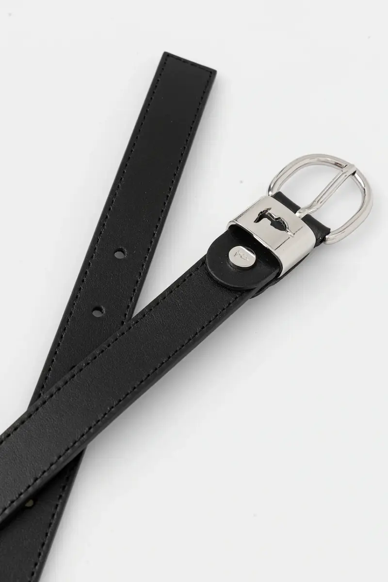 cintura in pelle donna colore nero B344B000005N miniatura 2