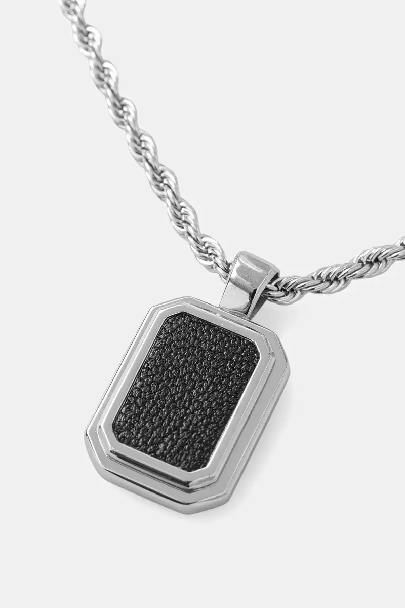 collana uomo TJAXZ15 Argento miniatura 2