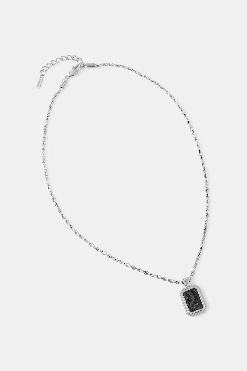 collana uomo TJAXZ15 Argento