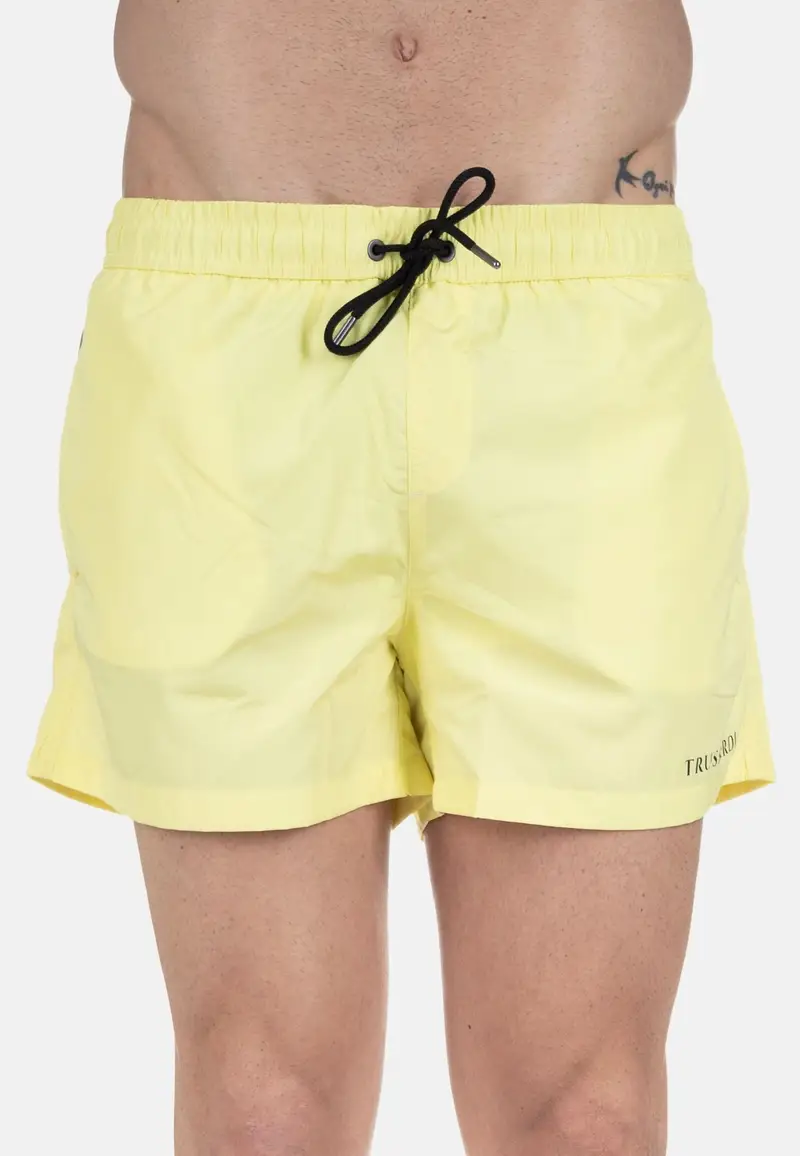 Costume da bagno VERTICAL LOGO GIALLO