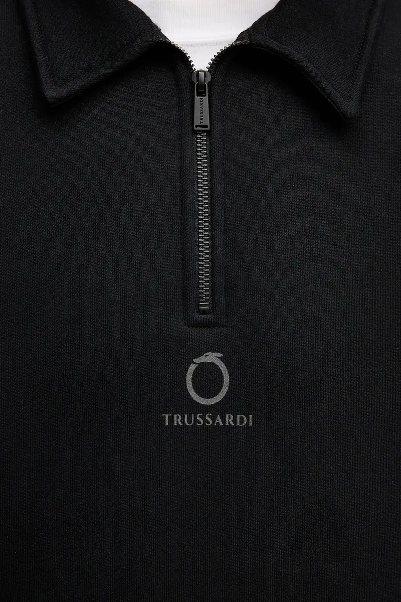 felpa in cotone uomo colore nero G8018000020N miniatura 5