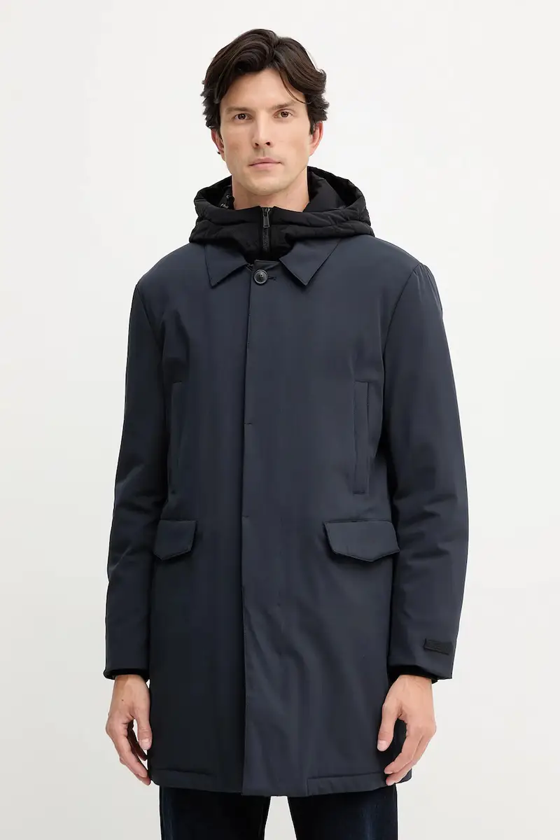 giacca colore blu navy F013M000018N