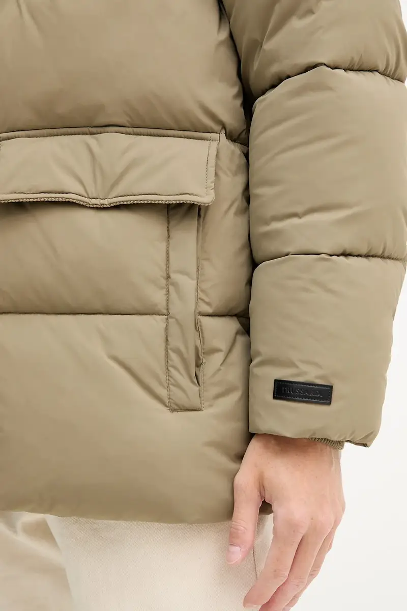 giacca F008M000013N Verde miniatura 5