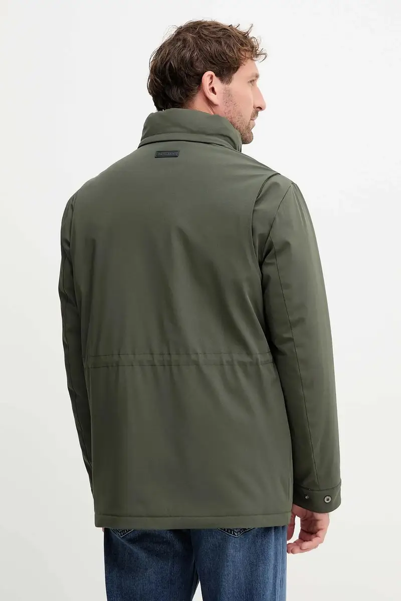 Trussardi Giacca Verde Uomo con Chiusura a Zip miniatura 3