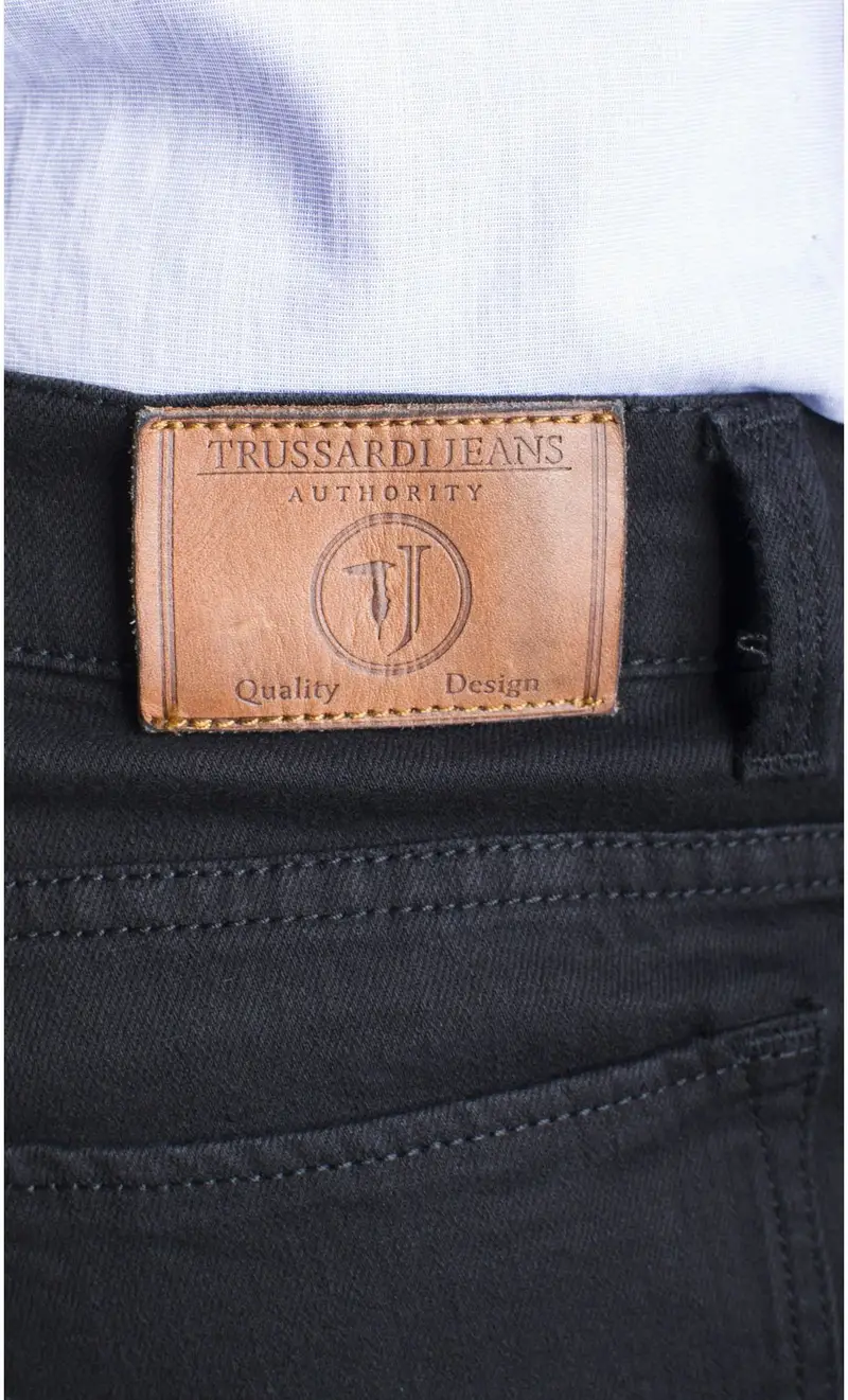 Jeans 5 tasche mod 370 close, colore nero miniatura 2