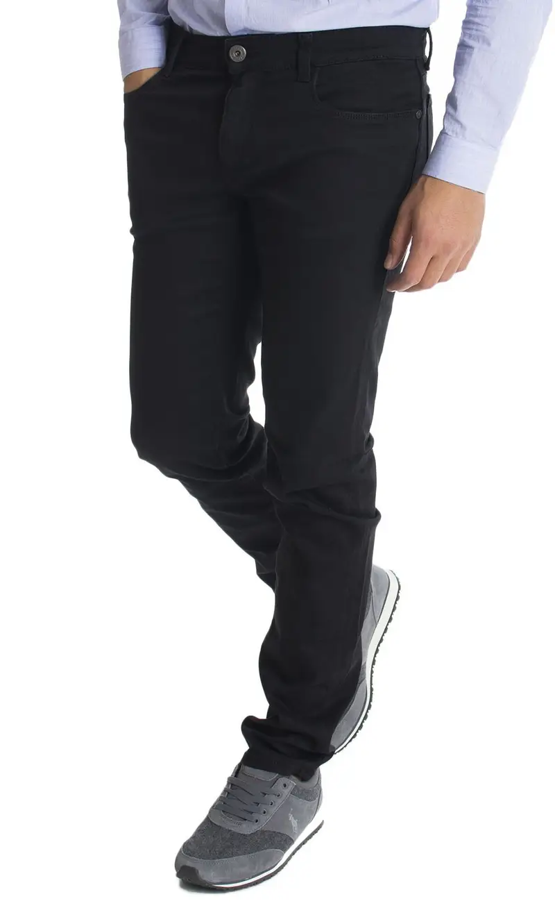 Jeans 5 tasche mod 370 close, colore nero