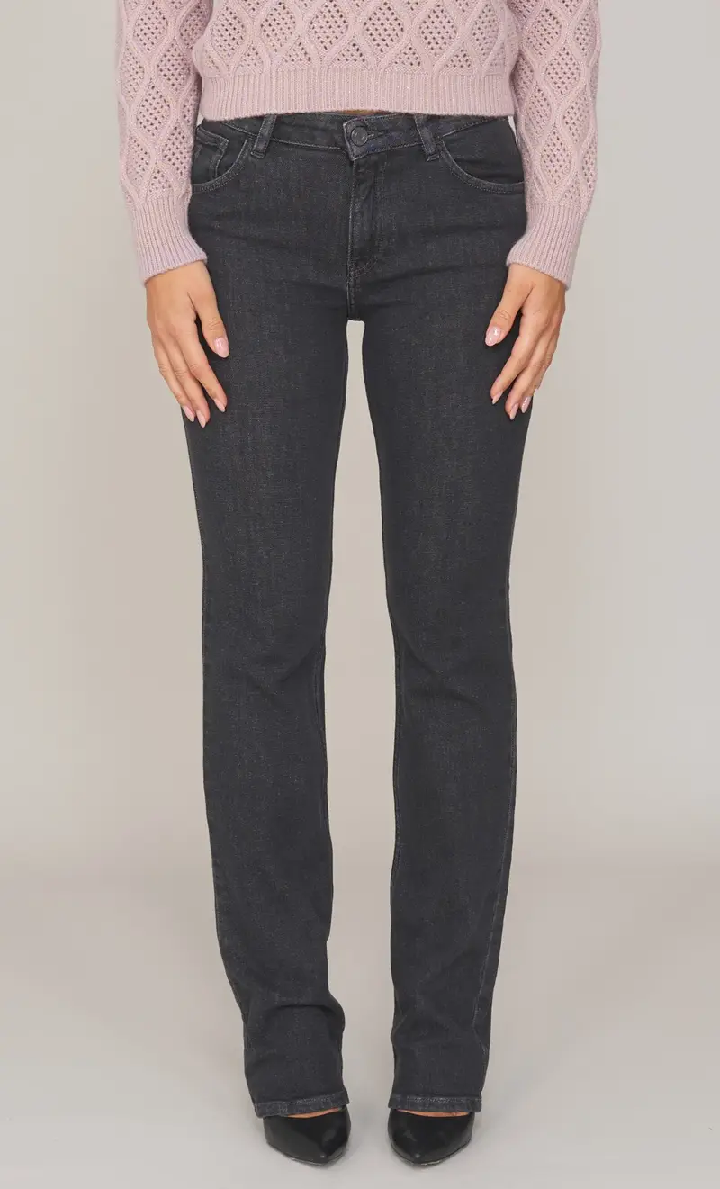 Jeans trussardi 130 classic grigio, colore grigio