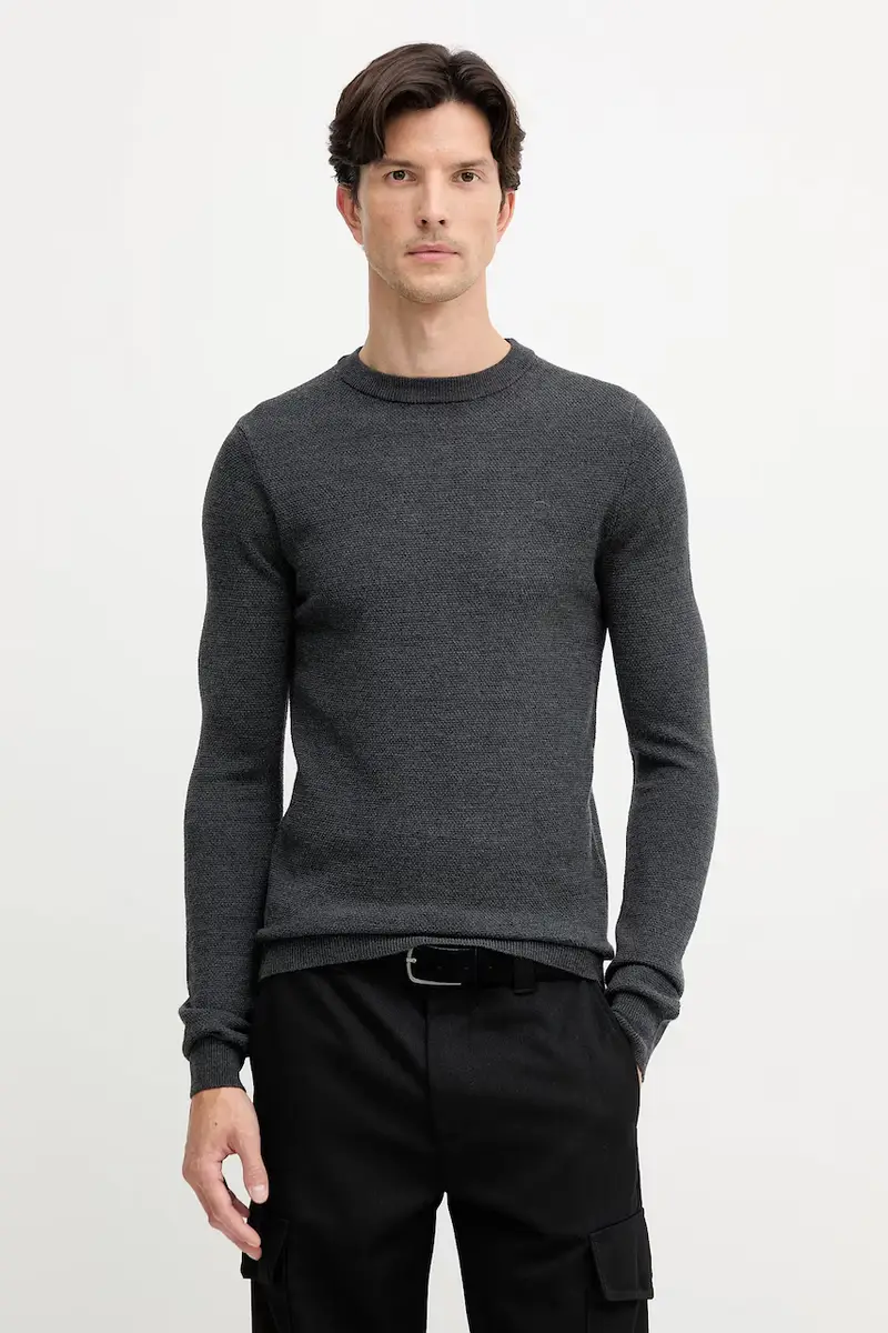 maglione in lana uomo colore grigio M0038000005N