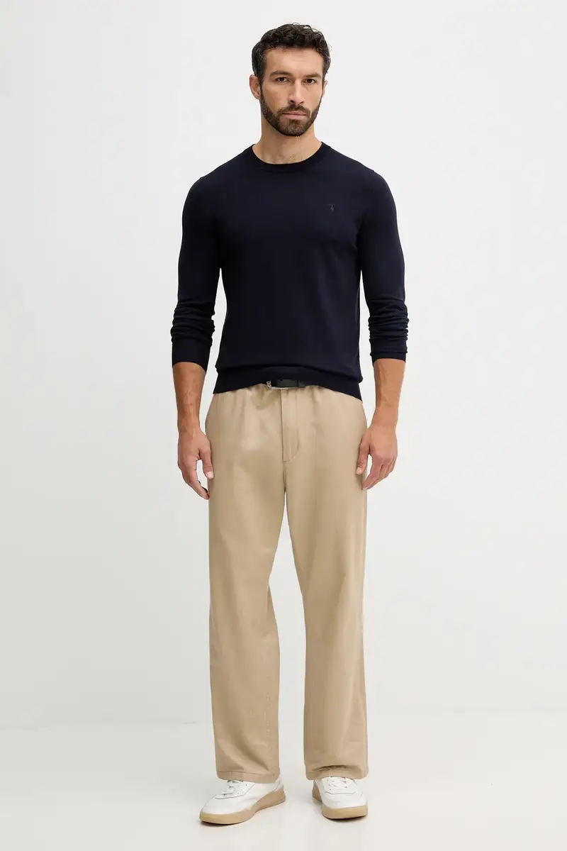 maglione uomo colore blu navy M0168000018N miniatura 2