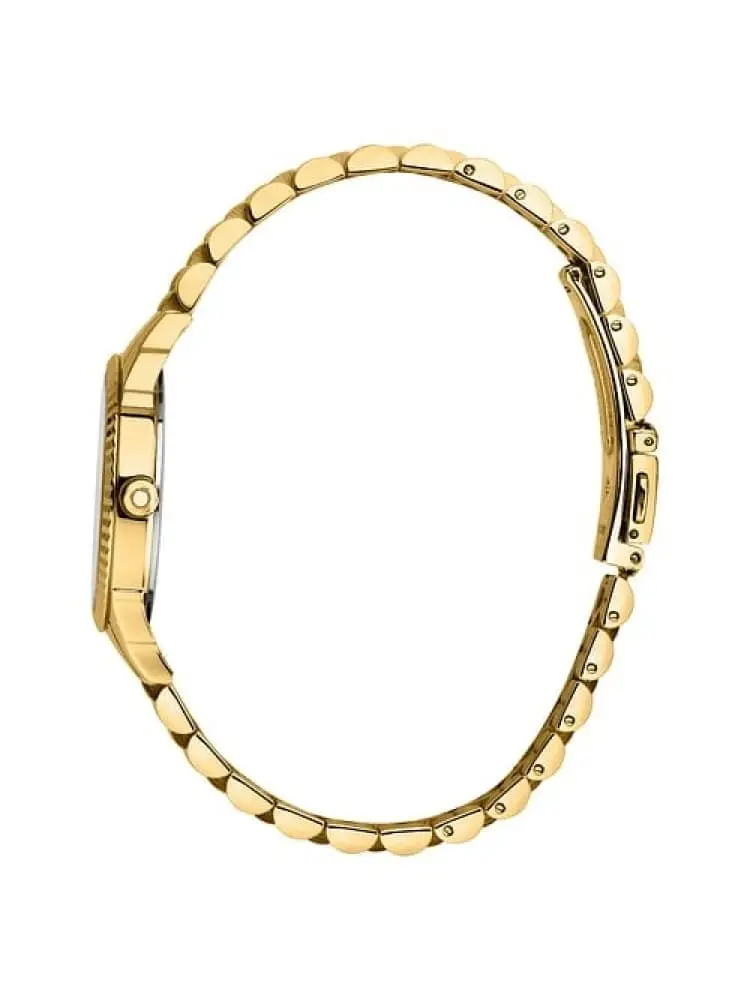 orologio donna t-bent in acciaio dorato maglia jubilee quadrante argentè miniatura 2