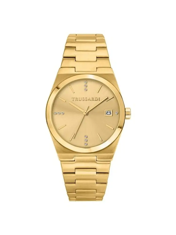 orologio donna t-milano in accioia dorato quadrante oro