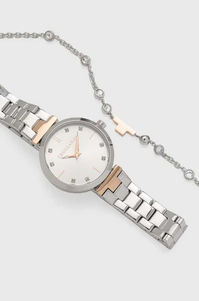 orologio e bracciale colore argento R2453164508