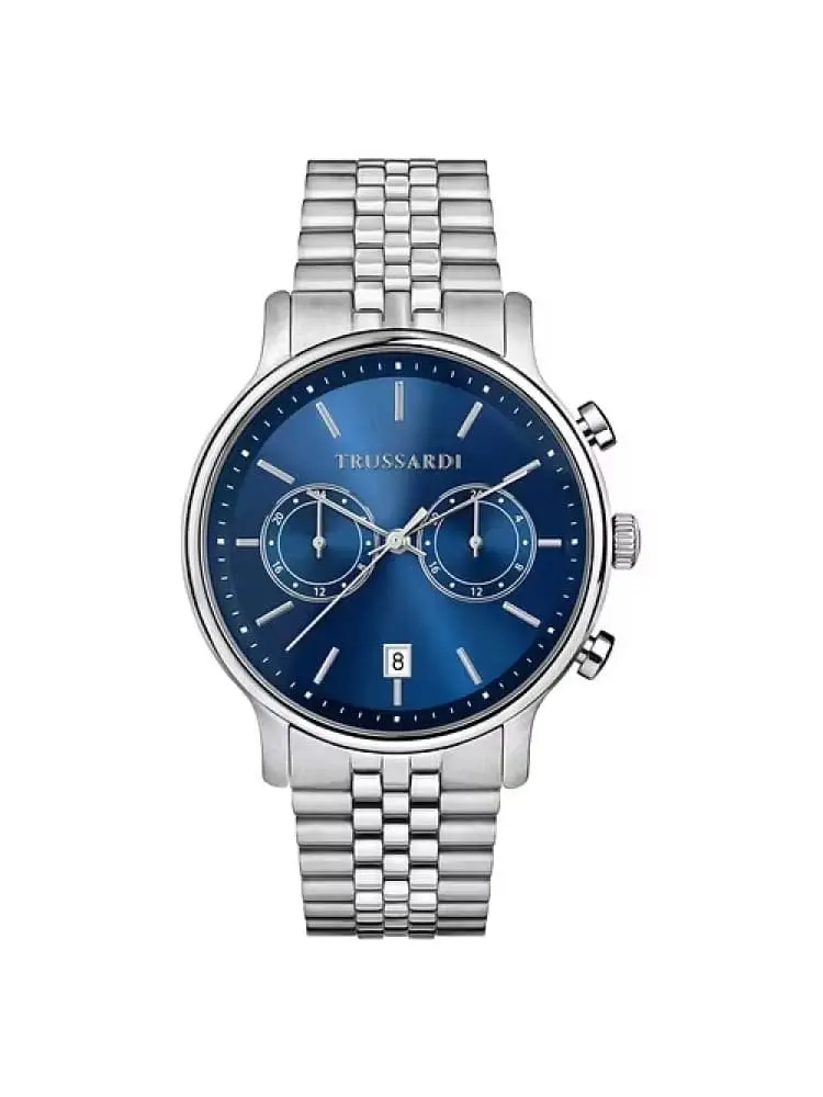 orologio uomo t-inedito in accioa quadrante crhono bliu