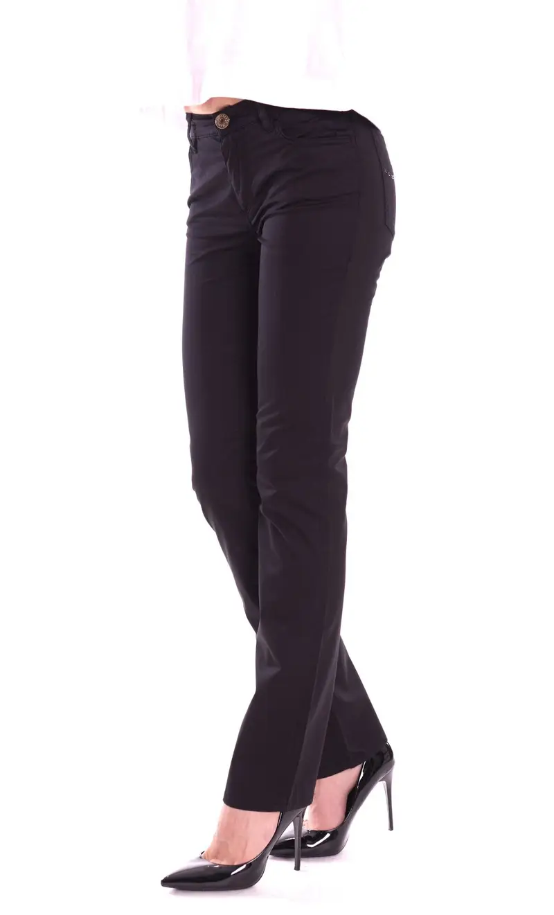 Pantalone 130 classic trussardi jeans nero, colore nero