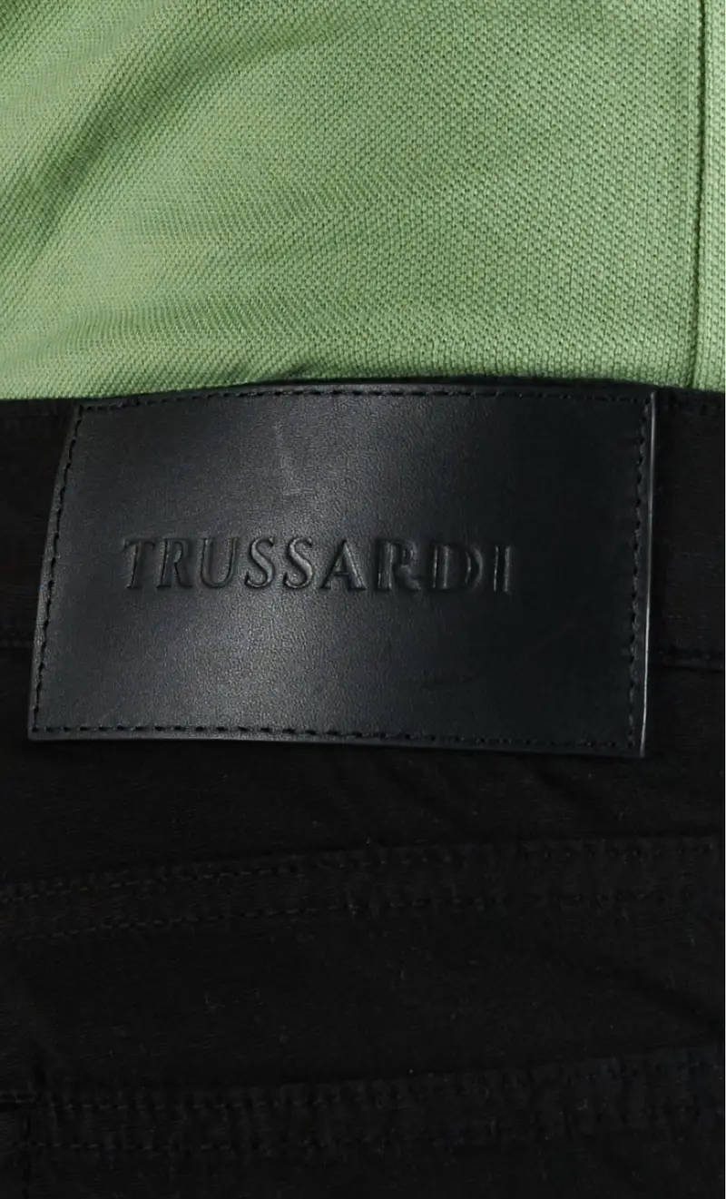 Pantalone 370 close trussardi microarmatura, colore nero miniatura 2