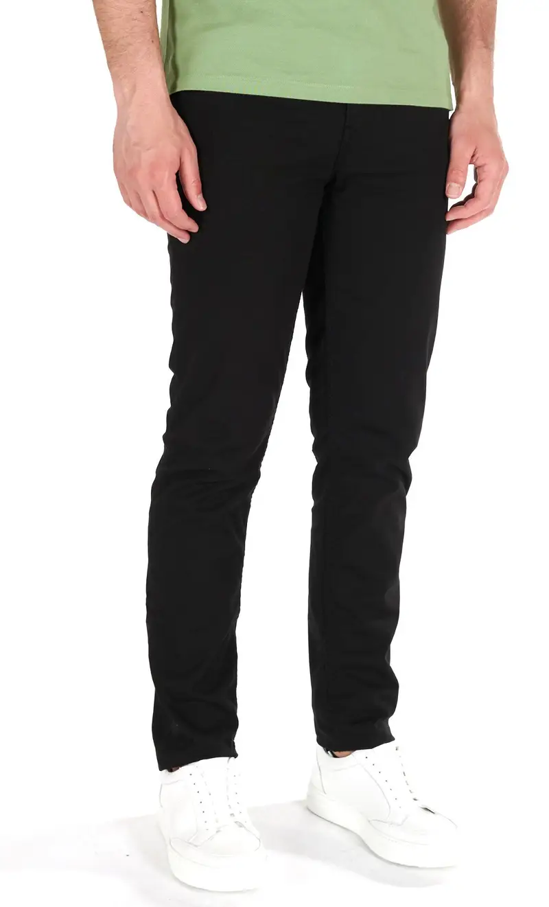 Pantalone 370 close trussardi microarmatura, colore nero