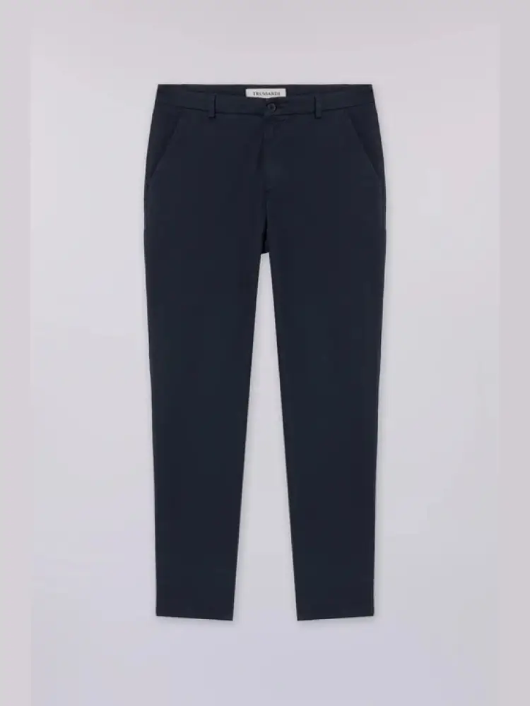 pantaloni 301 chino aviator slim fit in gabardina stretch blu