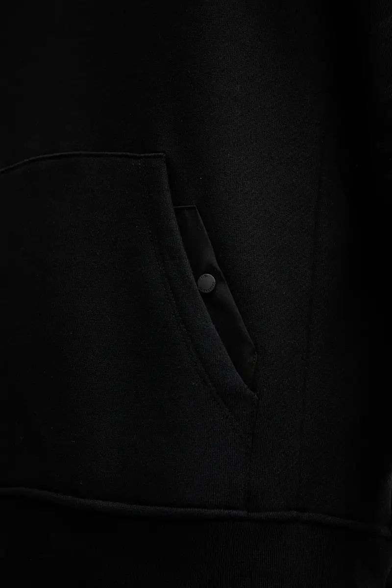pantaloni tuta di cotone uomo colore nero P8018000062N miniatura 2