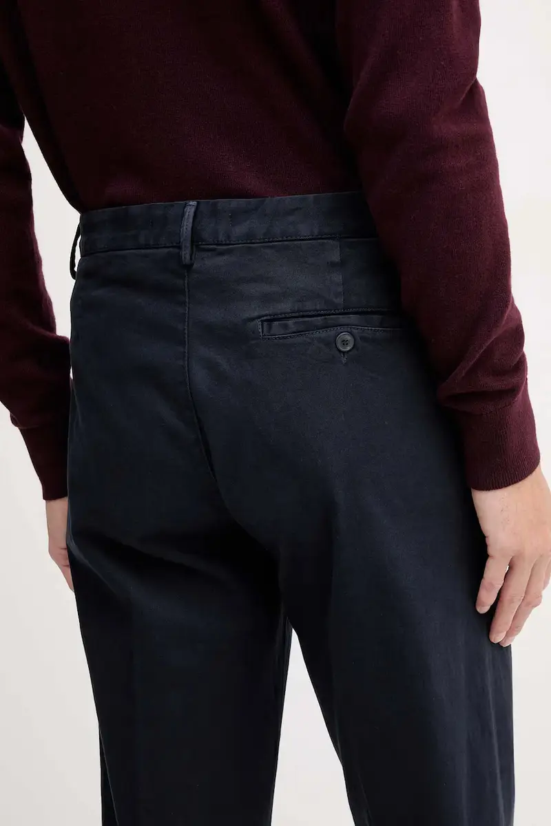 pantaloni uomo colore blu navy P709M000019N miniatura 4