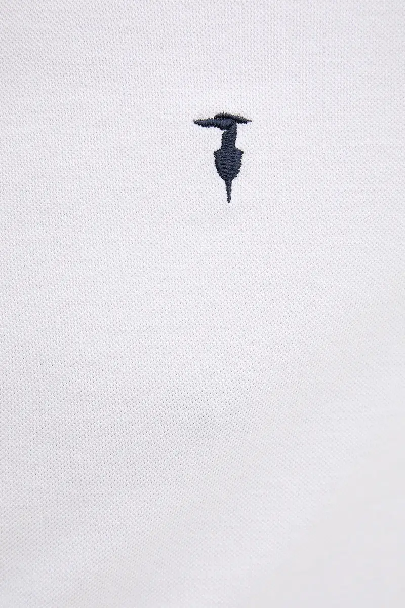 Trussardi Polo Uomo Bianco 3577736 miniatura 5