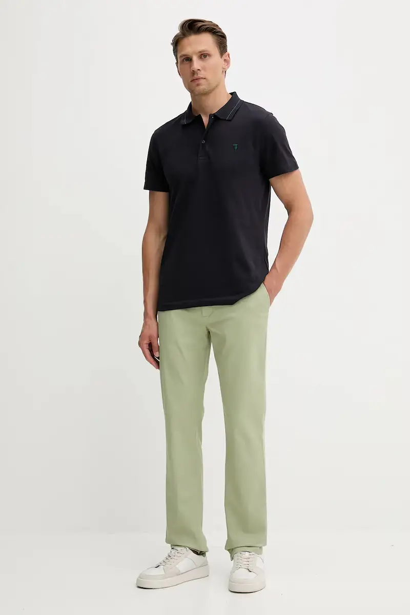 Trussardi Polo Uomo Blu 3593577 miniatura 2