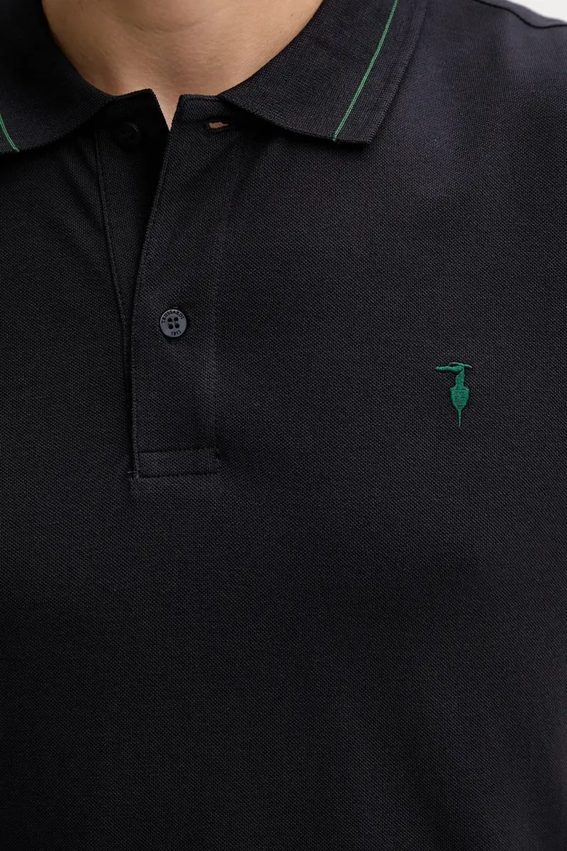Trussardi Polo Uomo Blu 3593577 miniatura 5