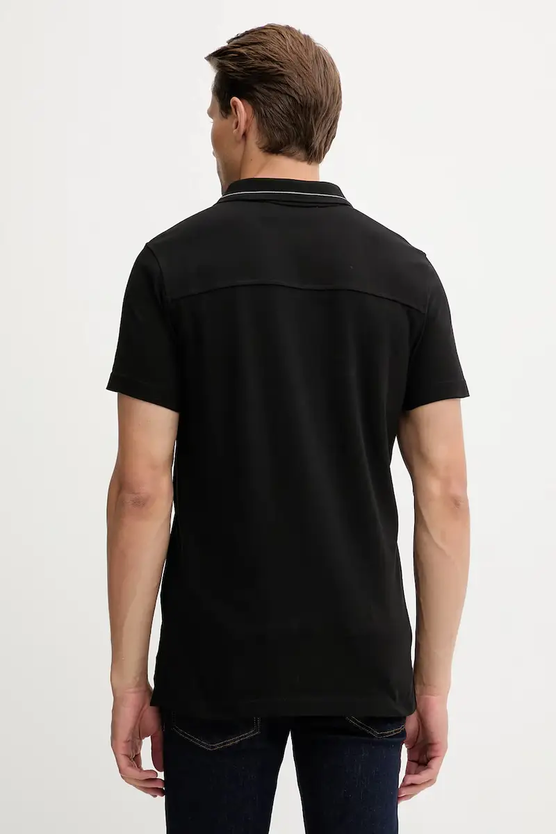 Trussardi Polo Uomo Nero 3641576 miniatura 3