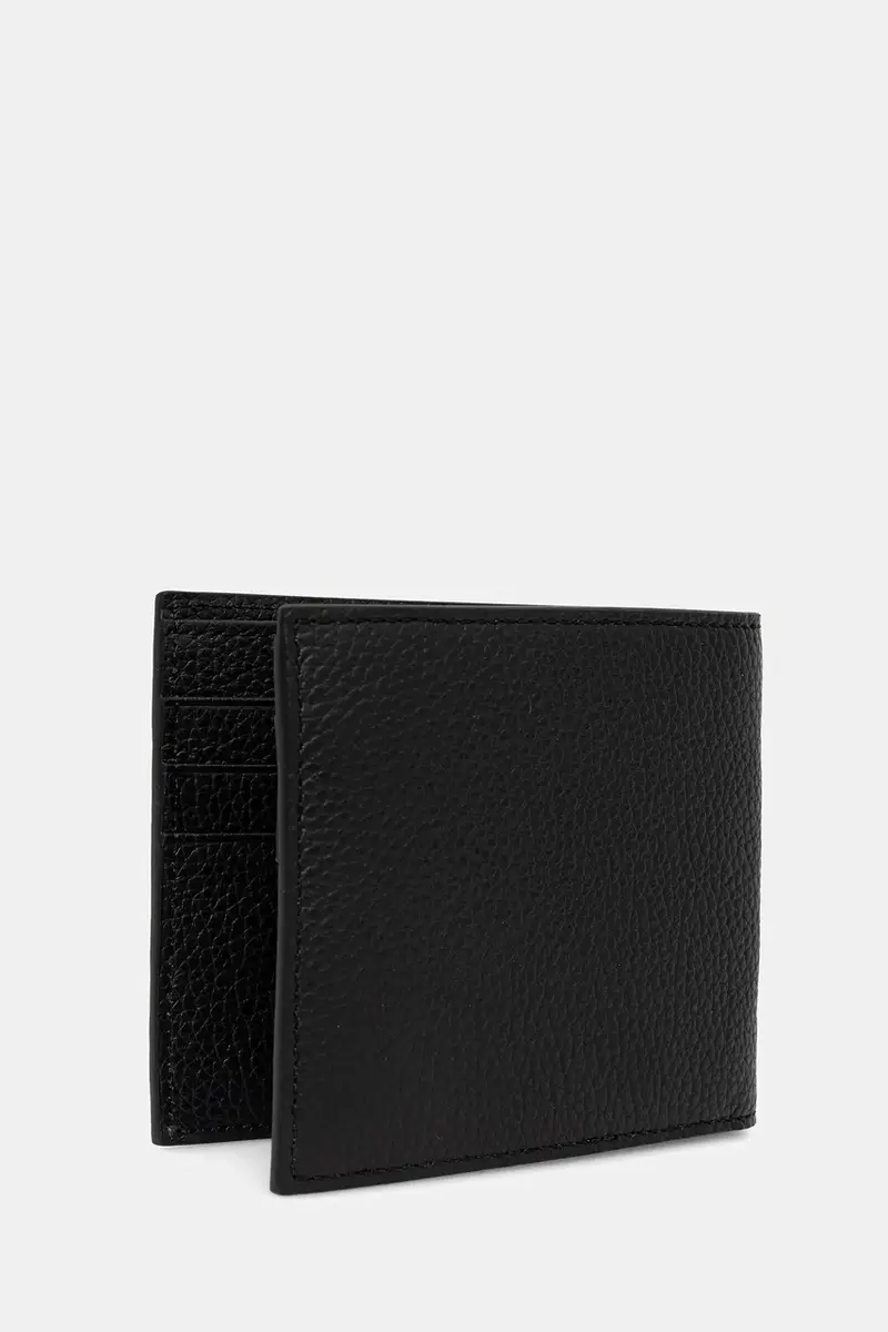 portafoglio in pelle uomo colore nero I017E000030N miniatura 2