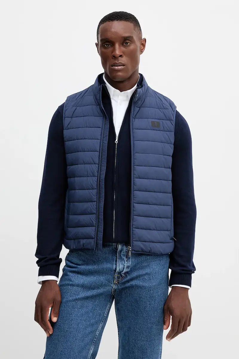 smanicato colore blu navy F006M000011N