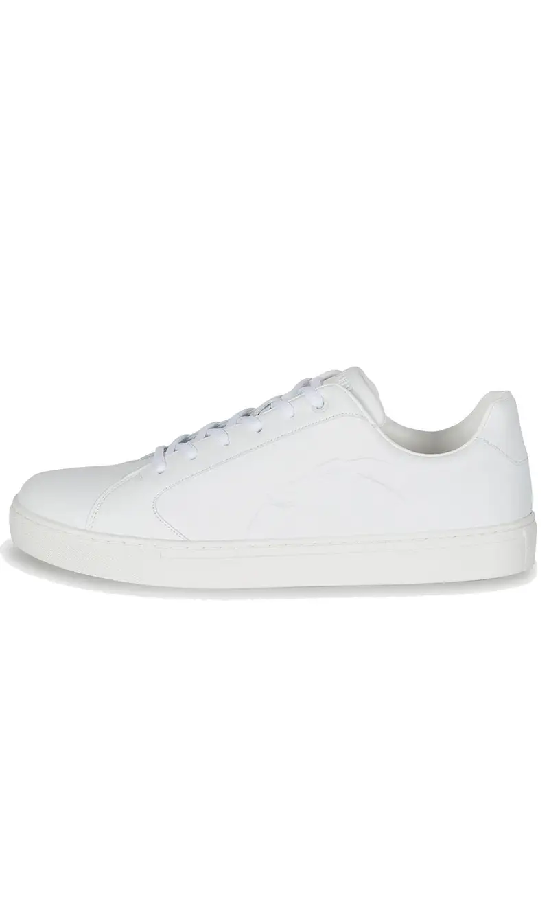 Sneaker bassa trussardi eris, colore bianco