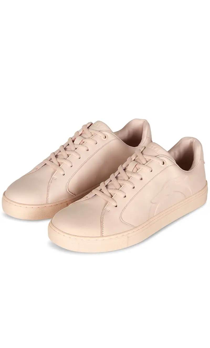 Sneaker bassa trussardi eris, colore rosa miniatura 2